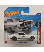Hot Wheels 2025 Case G  &#39;67 Shelby GT500 MUSTANG 60 SHORT Card  Protecto... - $127.01 MXN