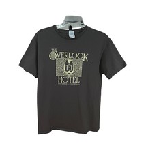 Overlook Hotel Gray Graphic T-Shirt Medium The Shining Horror Movie Step... - £15.45 GBP