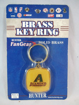 Inaugural Arizona Diamondback Solid Brass Key Ring  1998 SEALED - £1.79 GBP