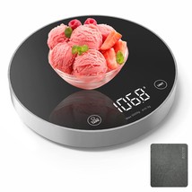 Rocyis Food Scale-Digital Kitchen Scales For Food Ounces And Grams, Led, Silver - £36.15 GBP
