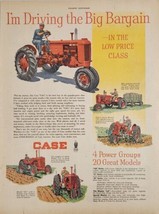 1947 Print Ad Case Tractors 5 Models Shown Made in Racine,Wisconsin - £21.51 GBP