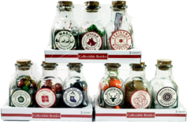 Target Bullseye Playground Christmas Collectable Bottles Set Of 3 boxed ... - £17.64 GBP