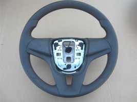 OEM 2012-2016 Chevy Cruze Steering Wheel Grey Vinyl Without Controls Pla... - £39.51 GBP