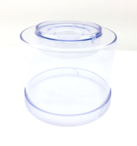 Krups Ice Cream Maker 337 Replacement Clear Lid With Feeder Hole - $184.10 MXN