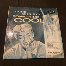 June Christy - Something Cool LP Vocal Jazz Vinyl Record Capitol T-516 - $23.75