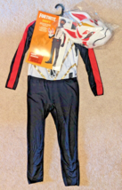 Fortnite Drift Costume COMPLETE SET Youth Boy size MEDIUM 8-10 halloween... - $25.72