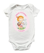 My First Easter Shirt, My First Easter Onesie, Personalized First Easter... - £9.56 GBP