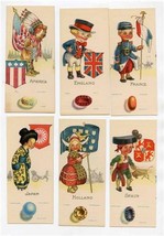 12 Southland Life Insurance Co Horoscope Cards Country Stone 1900&#39;s - $196.02