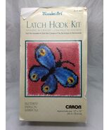 *Started Project* Wonder Art Latch Hook Kit Butterfly Papillon Mariposa - €8,90 EUR