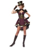 Steampunk Girl Halloween Costume Adult Womans XLarge 12-14 - £49.60 GBP