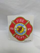 USA Junior Fire Department Medibadge Sticker 2.5" - $8.66