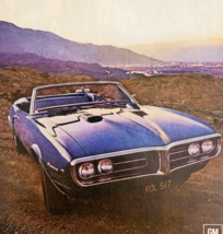1968 Pontiac Ram Air 2 Car Advertisement Vintage Automobilia General Mot... - $24.99