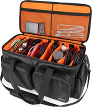 Travel Gig Bag For Professional Dj Gear, Musical Instruments, And Accessories, - £68.00 GBP