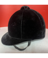Tress English Black Hunt Cap Style A250 Size 7-1/2 with original Box - £27.23 GBP