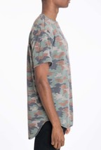 Mens Camo Elongate Scallop Tee T Shirts - €22,40 EUR