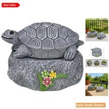 Outdoor Turtle Shape Key Hider Waterproof Garden Decoration Secure Key S... - $38.56