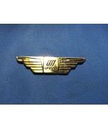 Vintage United Airlines Plastic  Jr. Pilot Wing stick on pin - $9.79