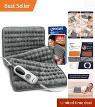 Comforting 24x12 Electric Heating Pad - Tailored Heat Control &amp; Maintena... - $62.32