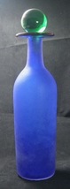 Murano Art Glass Bottle and Stopper, with signature by Franco Moretti  - £255.65 GBP