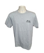 Fat Cat Ice Cream Outer Banks North Carolina Adult Medium Gray TShirt - $19.80