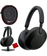 Sony WH1000XM5/B Wireless Noise Canceling Headphones (Black) Bundle with... - $601.99