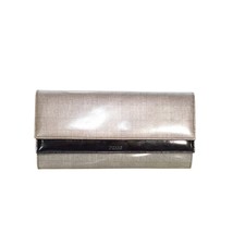 Gianfranco Ferre Prince de Galle &amp; Black Patent Leather Clutch Bag Handbag - $108.90