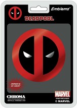 Marvel Deadpool Emblem Chrome 3D Decal Sticker For Cars Truck Chroma - £12.38 GBP