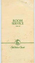 The Velvet Turtle Room Service Menu Multiple Locations 1982 - £17.01 GBP