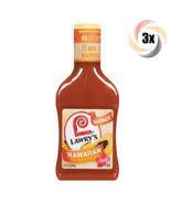 3x Bottles Lawry&#39;s Hawaiian Marinade | With Tropical Fruit Juices | 12oz - $27.27