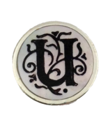 Authentic Kameleon Silver Letter U Mother of Pearl Jewelpop Jewel Pop Kj... - $19.47