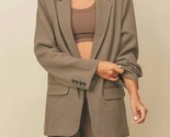 Dress Forum Multi Color Houndstooth Oversized Blazer Size S - $61.38