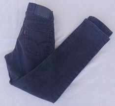 LEVI&#39;s 511 Boys Slim Fit Jeans 12 REG Youth Black Label Adjustable Waist 25x26 - £9.29 GBP