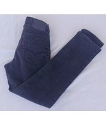 LEVI&#39;s 511 Boys Slim Fit Jeans 12 REG Youth Black Label Adjustable Waist... - £9.28 GBP