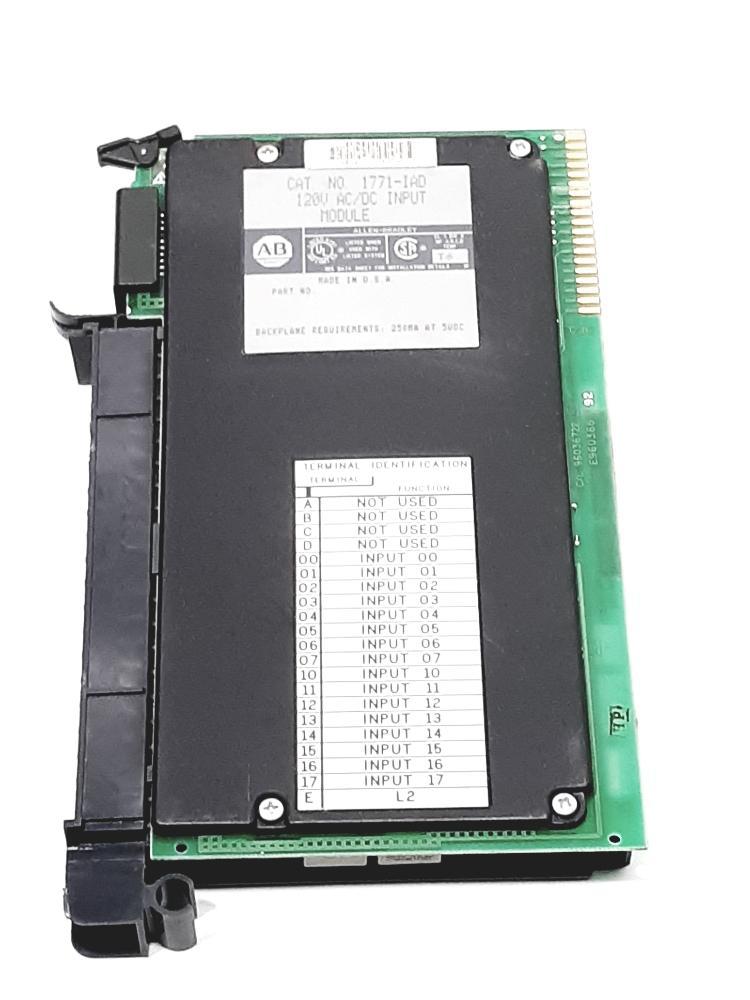 Allen-Bradley 1771-IAD AC/DC Input Module 120V  - $11.25