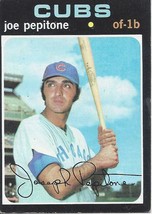 1971 Topps Joe Pepitone 90 Cubs EX - £0.77 GBP