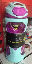 Zulu High Performance Water Bottle BPA Free Pink, Leak-Proof 16 oz Teal Lavender - £13.65 GBP