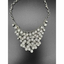 LOFT Shiny Bib Necklace New Year&#39;s Eve Holiday Parties Girls Night Out - £7.92 GBP