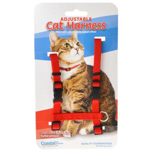 Coastal Tuff Adjustable Cat Harness - Secure Nylon Harness for All Sizes - £9.51 GBP