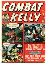 Combat Kelly #4 1952- Joe Maneely- Atlas Golden Age War comic NO BACK COVER - £24.13 GBP