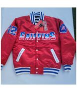 Retro 80's Style S Zion Williamson 100% Satin Team Jacket Carolina State... - $47.97