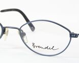 Vintage Brendel 8609 10 Antik Blau Einzigartig Selten Brille Titan 49-19... - $134.70