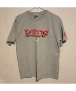 Nike Cincinnati Reds T-Shirt Gray Unisex Sz M CA# 05553 RN# 56323 - £12.16 GBP