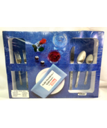 NEW Vintage UTICA Silverware Flatware Set ROMANY 55 Pieces Solid Stainle... - $179.99