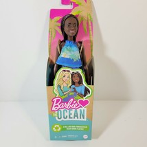 Barbie Loves The Ocean Beach Doll Made Of Recycled Plastics AA Brunette - £10.79 GBP