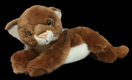Tiger Cub Plush Fiesta Timmy Laydown 15&quot; Lazy Beans Baby Stuffed Animal ... - £23.18 GBP