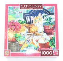 Masterpieces 1000 pc Jigsaw Puzzle Catology Blossom Jenny Newland # 71947 - $22.14