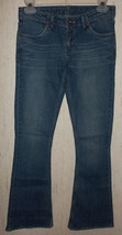 NEW GIRLS Levi&#39;s ADJUSTABLE WAIST FLARE DISTRESSED BLUE JEANS   SIZE 14 ... - $23.33