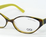 OGI Evolution 9076 1491 Schildplatt/Zitrone Brille 53-15-140mm Japan - $84.01