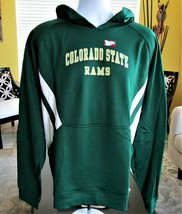 NCAA Colorado State Rams Men's Hoodie Sz 2XL Sweatshirt Long Sleeve Sportswear - £29.37 GBP