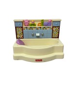 Fisher Price Loving Family Twin Time Bathtub Soaker Tub Bath Bathroom Do... - €6,51 EUR